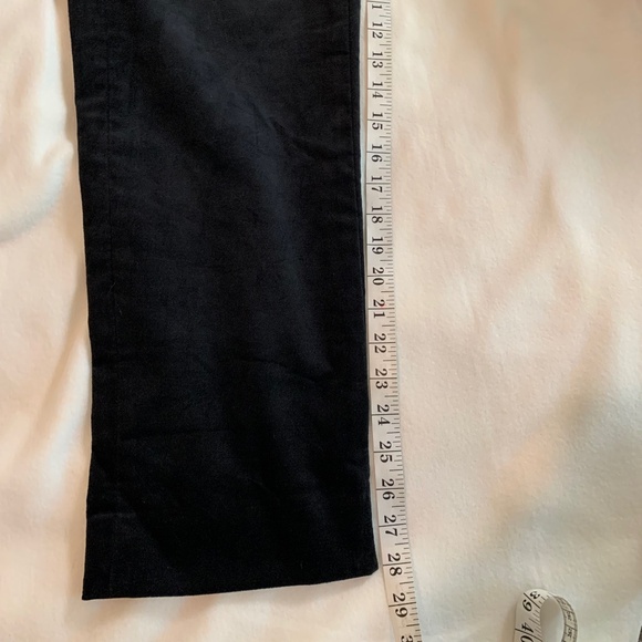 J. Crew "Kallie" Black Velvet Pant - Picture 14 of 16
